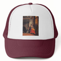 Breastfeeding Mother By Hooch Pieter De Mesh Hat