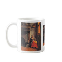 Breastfeeding Mother By Hooch Pieter De Coffee Mugs