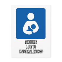 (Breastfeeding) Requires A Lot Of Maternal Energy