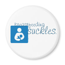 Breastfeeding Suckles Refrigerator Magnet
