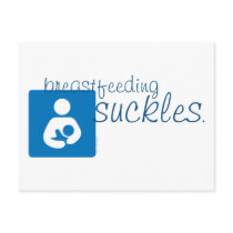 Breastfeeding Suckles Post Card