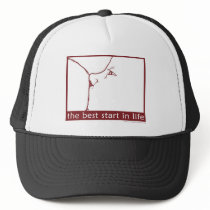 Breastfeeding - the best start in life mesh hat
