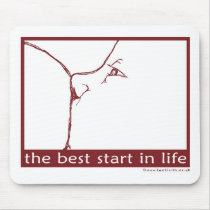 Breastfeeding - the best start in life mouse mats
