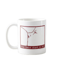 Breastfeeding - the best start in life mugs