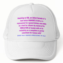 Breastfeeding vs. Formula Mesh Hats