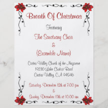 Breath Of Christmas Flyer