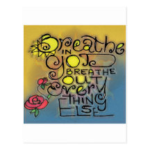 BREATHEa.jpg Postcard