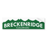 Breckenridge Colorado Bumper Sticker