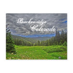 Breckenridge Colorado scenic postcard