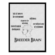 Breeder Brain Post Cards