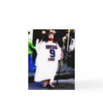 Breesus Christmas Greeting Card