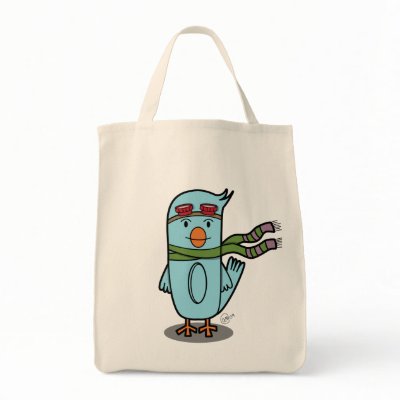 Breezy - Grocery Tote Bag by andymcnally