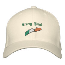 Breezy Point Irish Hat Embroidered Baseball Cap