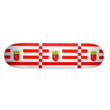 Bremen (Middle Arms), Georgia flag Skate Board Decks