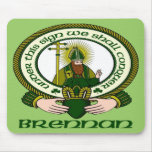 Brennan Clan Motto Mouse Pad