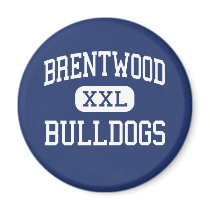 Brentwood Bulldogs Middle Charleston Fridge Magnet