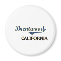 Brentwood California City Classic Refrigerator Magnets