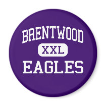 Brentwood - Eagles - High - Brentwood Missouri Fridge Magnets