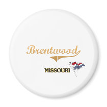 Brentwood Missouri City Classic Magnets