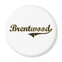 Brentwood Missouri Classic Design Magnets