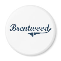Brentwood New York Classic Design Fridge Magnets