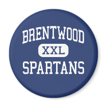 Brentwood - Spartans - High - Pittsburgh Refrigerator Magnets