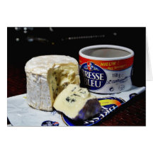 Bresse Bleu Cheese Greeting Card