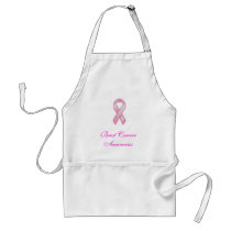 brest cancer awareness apron