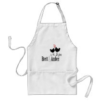 Brett & Amber Custom Wedding Logo Aprons