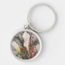 Bretta's Flowers Keychain