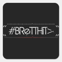 BrettHit Sticker