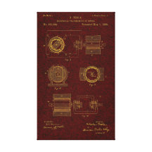 Brevet 00382280 Sht 2 de Tesla Toiles Tendues Sur Châssis