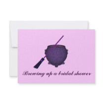 "Brewing Up a Bridal Shower" w/ Broom & Cauldron (