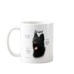 Briard (black) History Design Coffee Mugs