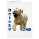 Briard Dad 4 Cards
