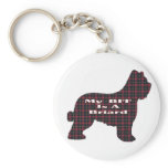 Briard Lovers Gifts Key Chain