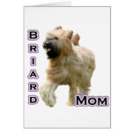 Briard Mom 4 Greeting Card