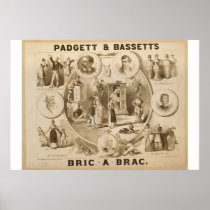 Bric -A- Brac, 'Padgett & Bassett's' Vintage Theat Posters