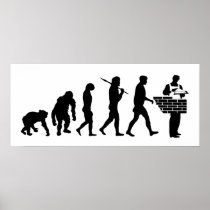 Brick layer Mason Brickies gifts Posters