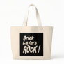 Brick Layers Rock! Tote Bag
