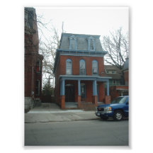 Brick Victorian House in Buffalo New York Photo