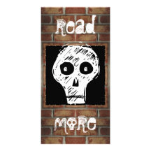 Brick Wall Book Mark Picture Card