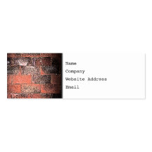 Brick Wall. Digital Art. Business Card Templates