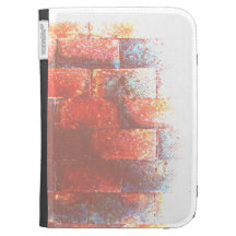 Brick Wall. Digital Art. Kindle Keyboard Case