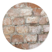 Brick wall sticker