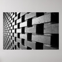 Bricks Forever (Vanishing Point) Poster