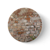 Bricks old wall button