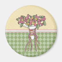 Bridal Bouquet 1 Magnets