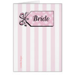 Bridal cards