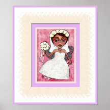 Bridal Fairy - wedding day print